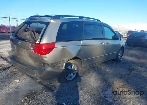 2004 Toyota Sienna Ce/Le из США, поврежденный, VIN 5TDZA23C74S087436